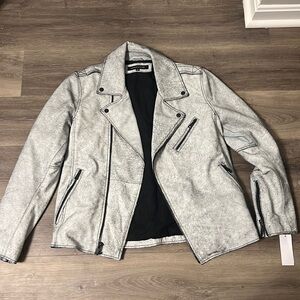 Wilson Leather - White leather jacket NWT